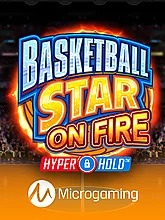 Basketball Star on Fire